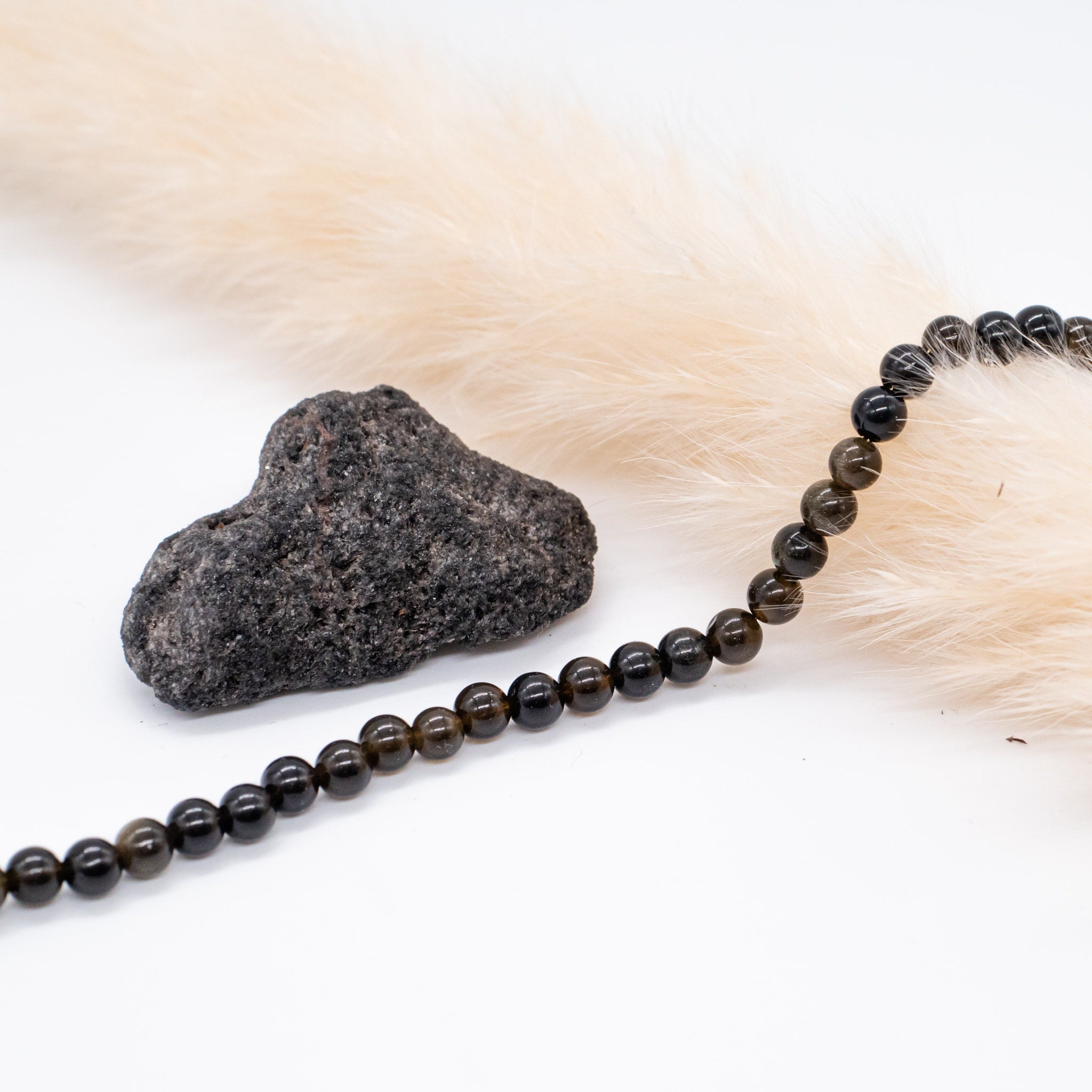Bracelet Serena en pierres Obsidienne - SLOYA